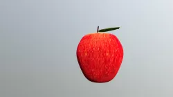 red apple