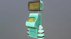Retro sci-fi terminal