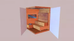 Sauna privado pequeño