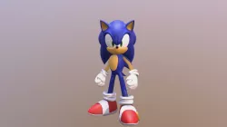 Sonic Lost World Sonic Model