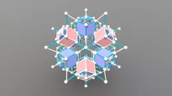 Space-Filling Array with Polar Triacontahedra