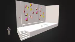 The Ville Climbing Wall Orig Det.