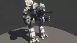 Timberwolf Mecha Fan Art