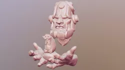 Totem free 3d model