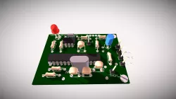 USB 2 MIDI Adapter PCB