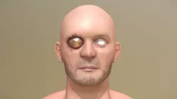 W.I.P young Odin Head Sculpt