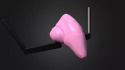 Waluigi Cosplay Nose & Stache