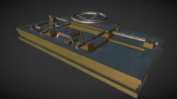 War Bunker Steel Door