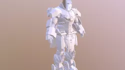 Whiplash Mark 2 Low Poly 3D model