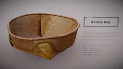 Wooden Bowl | 44595