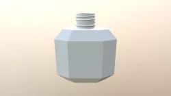 50 Ml Octagonal Shape Bottle