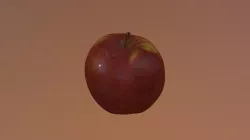 Apple 3D Model 2
