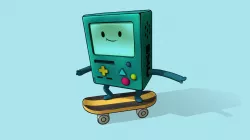 BMO on a Skateboard - Animation