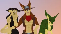 Coyote Model+Avatar Pack for VRChat