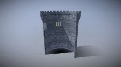 Dublin Castle RecordTower CrossSection Animated
