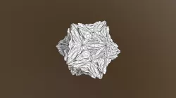 Edge-base subdivided Icosahedron