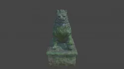 Foo Dog Textured