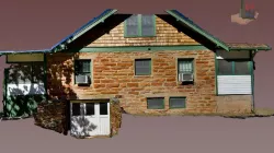 FS1601 Pendley Cabin, Slide Rock Park, East Wall