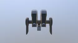 Futuristic Train Buffer Stop