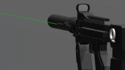 Gun With Laser