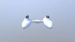HardSurfaceModel: Starwars - Bespin Cloud Car