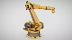 Industrial Robot Arm 01 (Dirty)