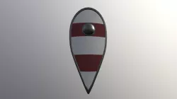 Kite Shield (Red-White)