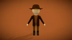 low poly Character