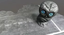 Owl sculpture