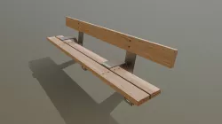 Product render PIK seat.