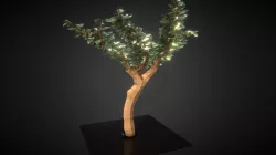 Pseudo-Low Poly Tree