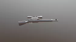Rifle With Scope