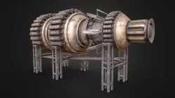 Starship Engine Concept from Star Wars