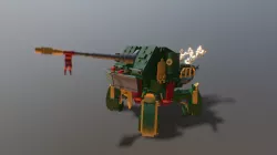 Steam walking tank