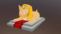 Stylised Sphynx