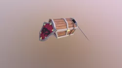 Treasure Chest, Shield and Sword Models