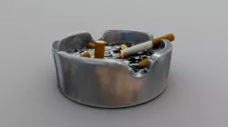 Vintage Metal Ashtray