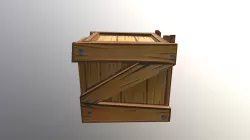 Wood Crate Model