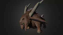 3D Beast Model - (Capra Babarus)