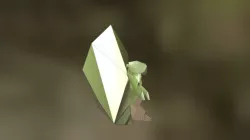 3D Origami based Squirrel Model