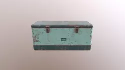 Art Creation for Games - Vintage Metal Cooler