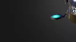 Blue Mystic Sci-fi vehicle