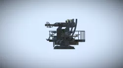 Bofors 40mm Twin Naval Cannon