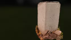 Concrete post