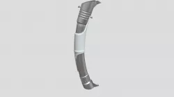 Darth Bane's Curved Lightsaber