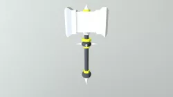 Final Low Poly Hammer