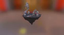 Floating Rock Islands Environment