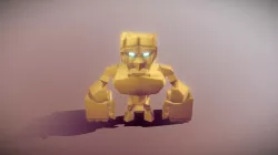 Golem Low Poly Model