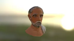 Greek Bust-Highpoly