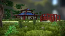 Hand painted modulair environment